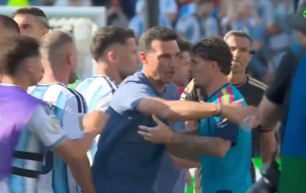pelea en el mundial